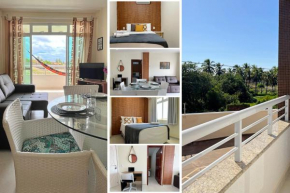 TOP 2 QUARTOS em Condominio- PISCINA, CHURRASQUEIRA, ESTACIONAMENTO, PARQUINHO INFANTIL, Wi-Fi e home office, Ar Condicionado, SmarTV e Cozinha Completa I 800m da praia e parque aquatico CE